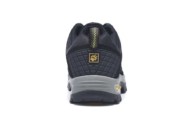 Jack Wolfskin Army Green Black Olive Suede And Mesh Upper Rubber Toe Cap Hiking Boots 11