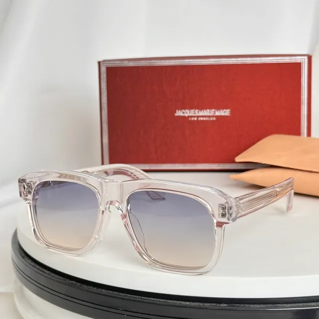 Jacques Marie Mage Tortoiseshell Square Sunglasses 6
