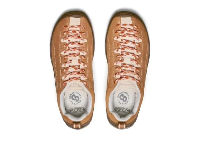 KEEN Brown Beige Suede Upper Contrast Stitching Lifestyle Sneakers 3