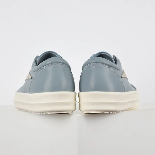 Light Blue and Beige Two-Tone Platform Sneakers 8