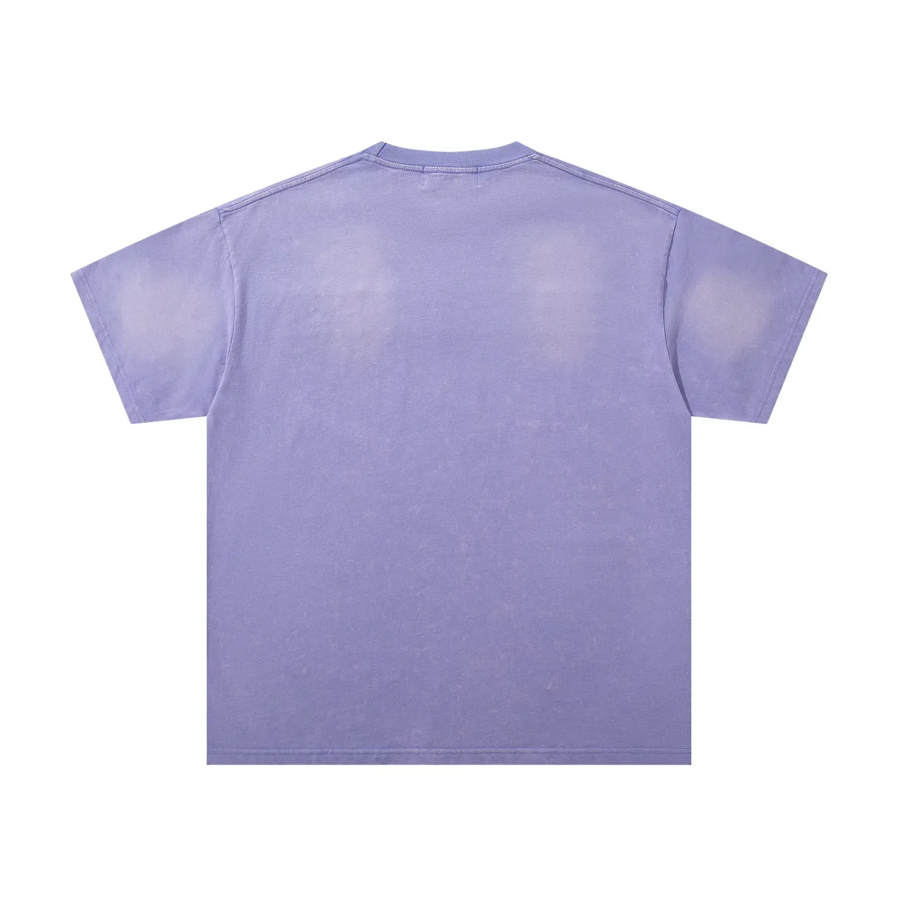MAJESTIK Graphic Print Lavender Oversized T-Shirt 3