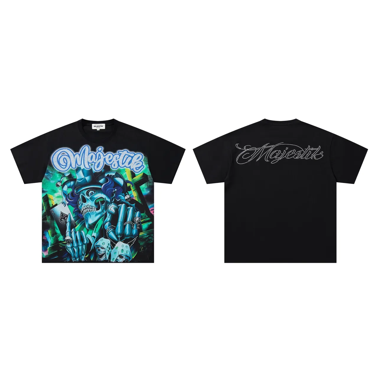 Majestik Graphic-Print Oversized T-Shirt 2