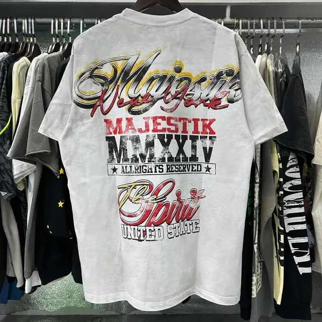 Majestik MX XIV The Spirit United State Graphic T-Shirt 4