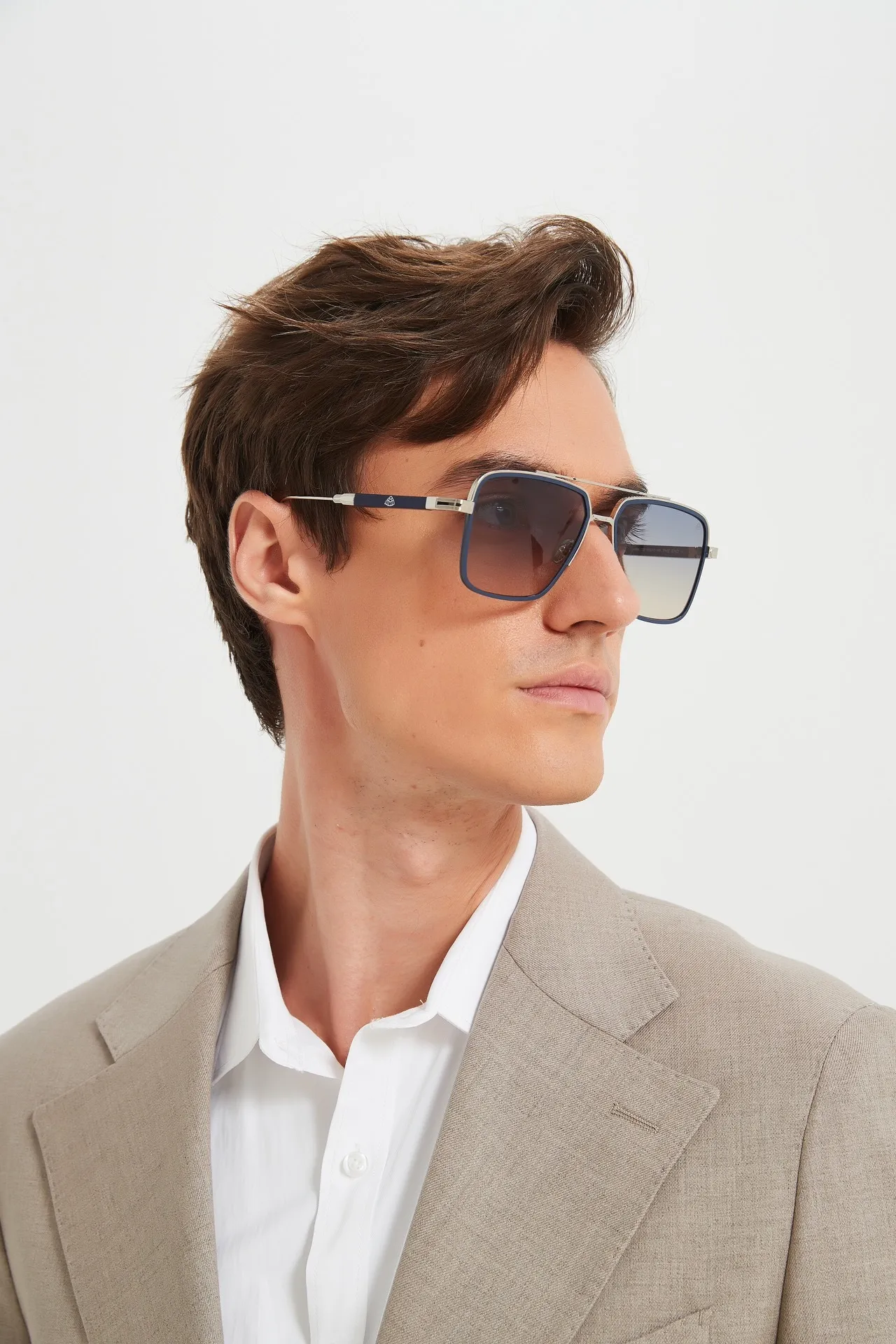 Maybach The End II Square Aviator Sunglasses 4