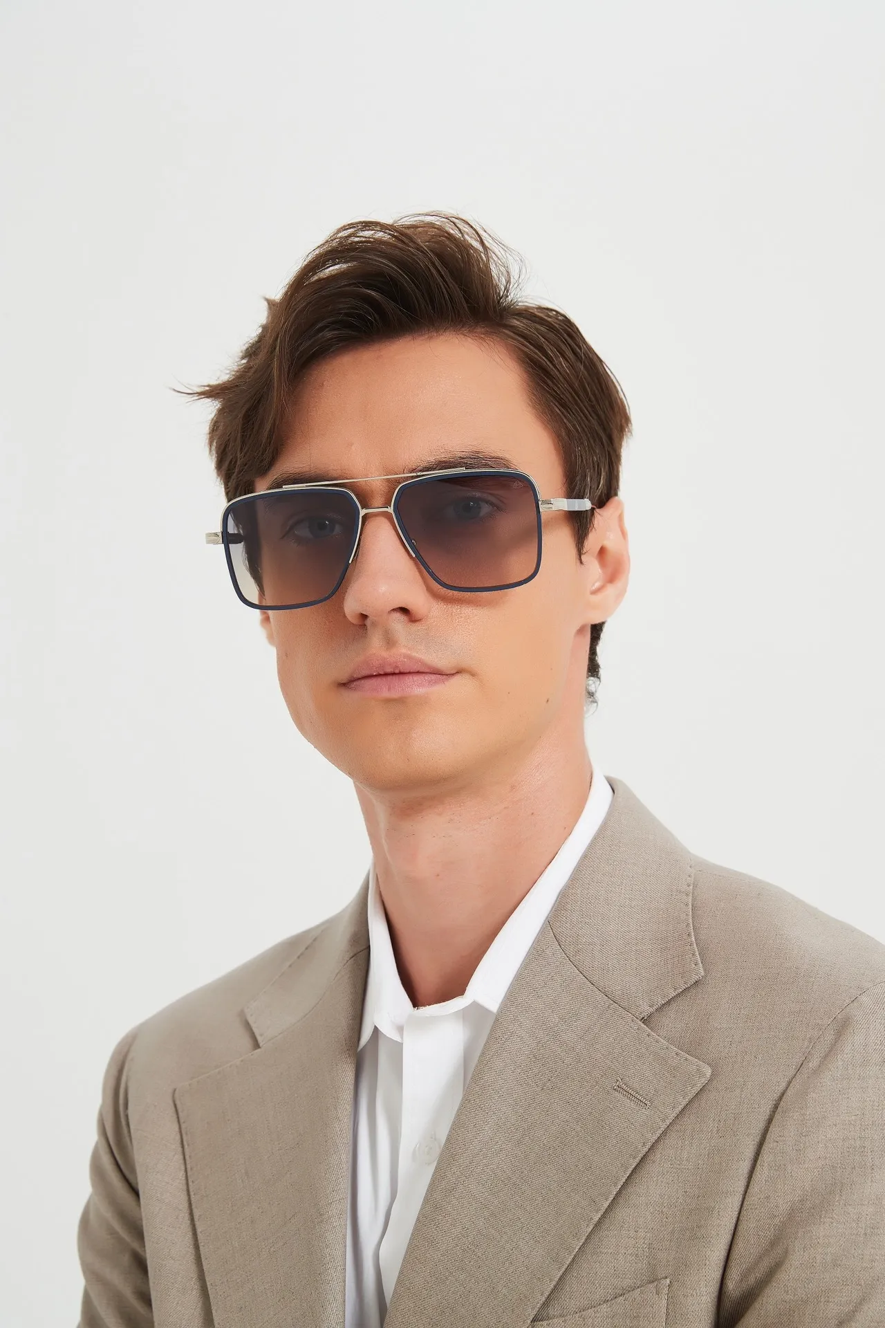 Maybach The End II Square Aviator Sunglasses 7