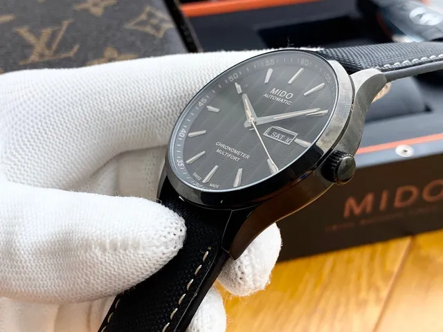 MIDO Multifort Chronometer Black Dial Mechanical Watch 4