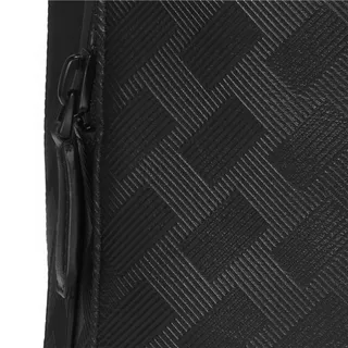 Montblanc Black Diamond-Weave Structured Casual Backpack 13