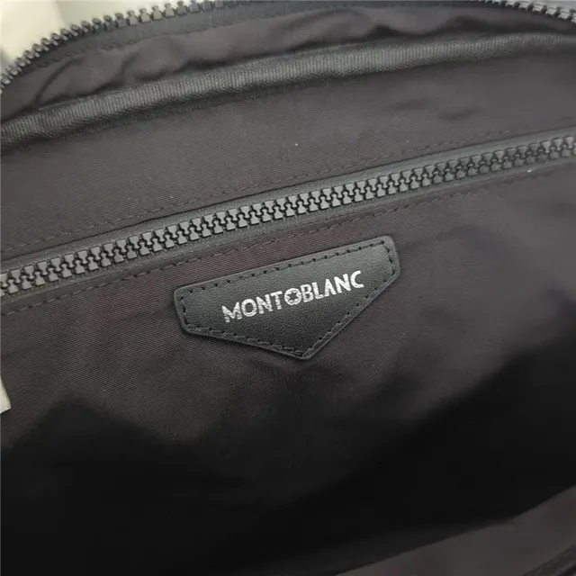 Montblanc Black Quilted Monogram Top-Handle Handbag 2