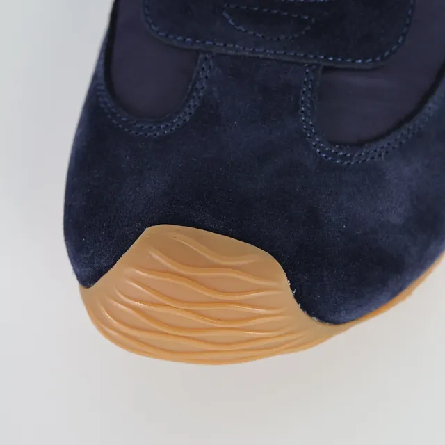 Navy and Light Blue Embroidered Monogram Lifestyle Sneakers 5