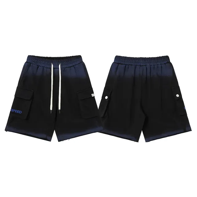 ODSPEED Gradient-Dyed Cargo Shorts 4