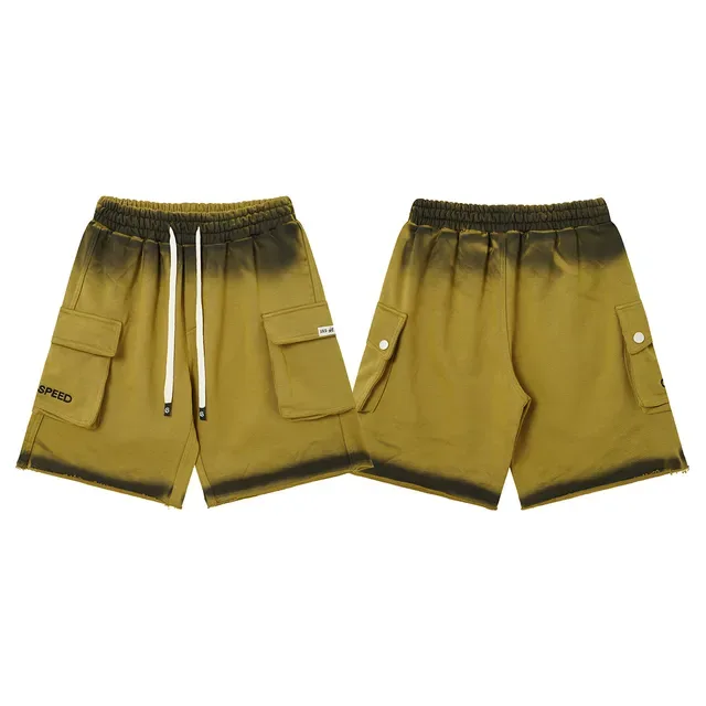 ODSPEED Gradient-Dyed Cargo Shorts 8