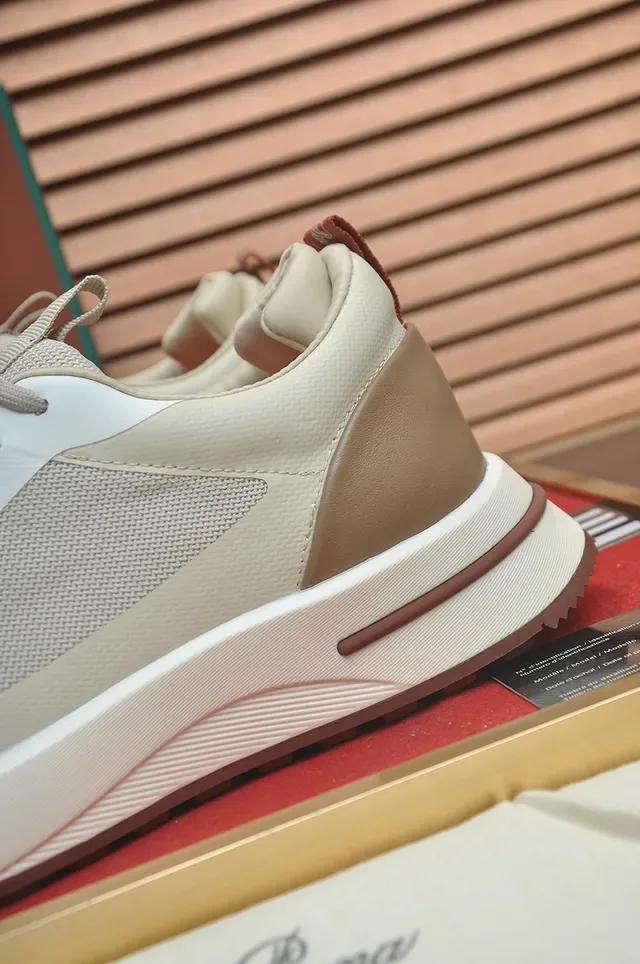 Off-White Beige and Cream Lifestyle Sneaker 2