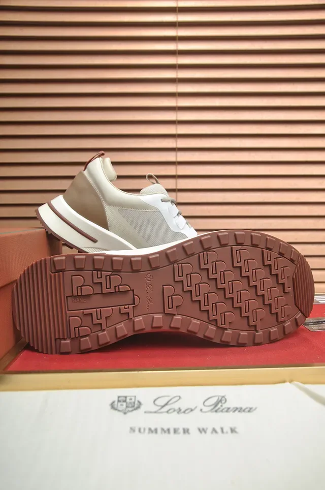 Off-White Beige and Cream Lifestyle Sneaker 3