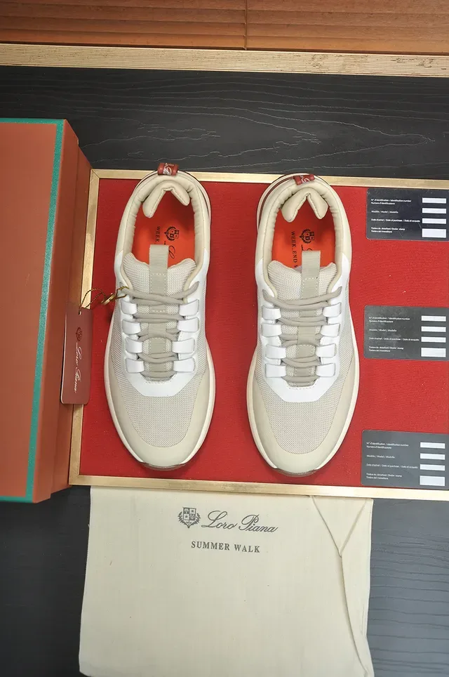 Off-White Beige and Cream Lifestyle Sneaker 5