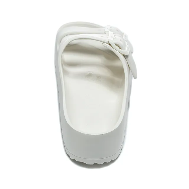 Papillio Three-Strap Buckle White Casual Sandal 5