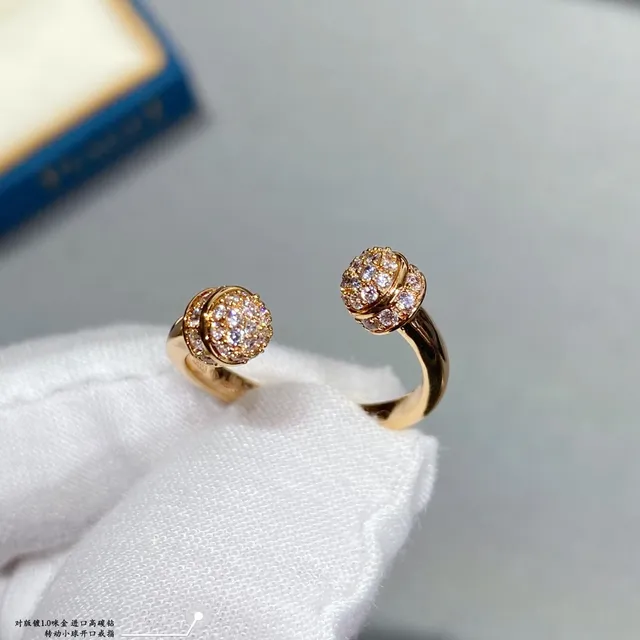 Piaget Possession Open-Cuff Rotating Sphere Ring 2