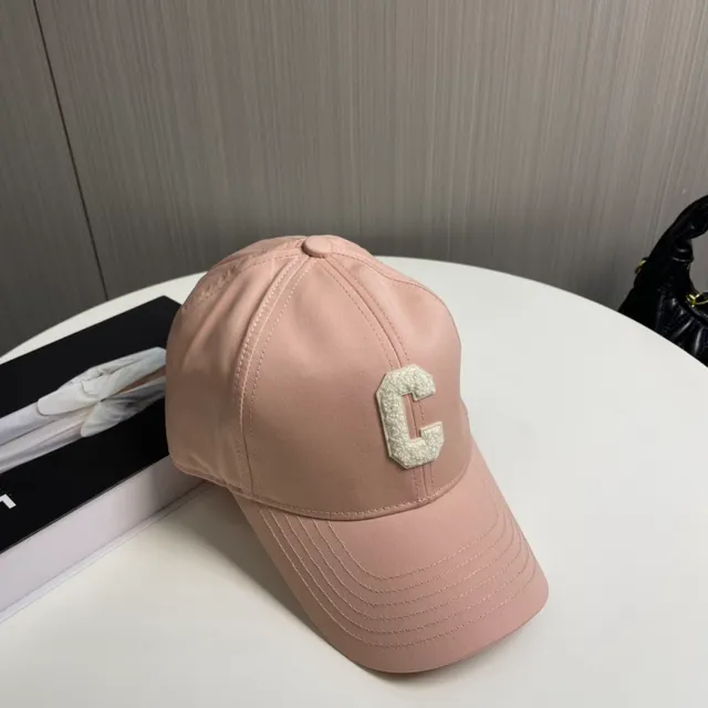 Purple Beige Structured Six-Panel Textured Embroidered Letter Baseball Cap 8