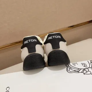 RETORI بيج أسود بدون لاس slip-on مجسم موجي سول أحذية لايف ستايل