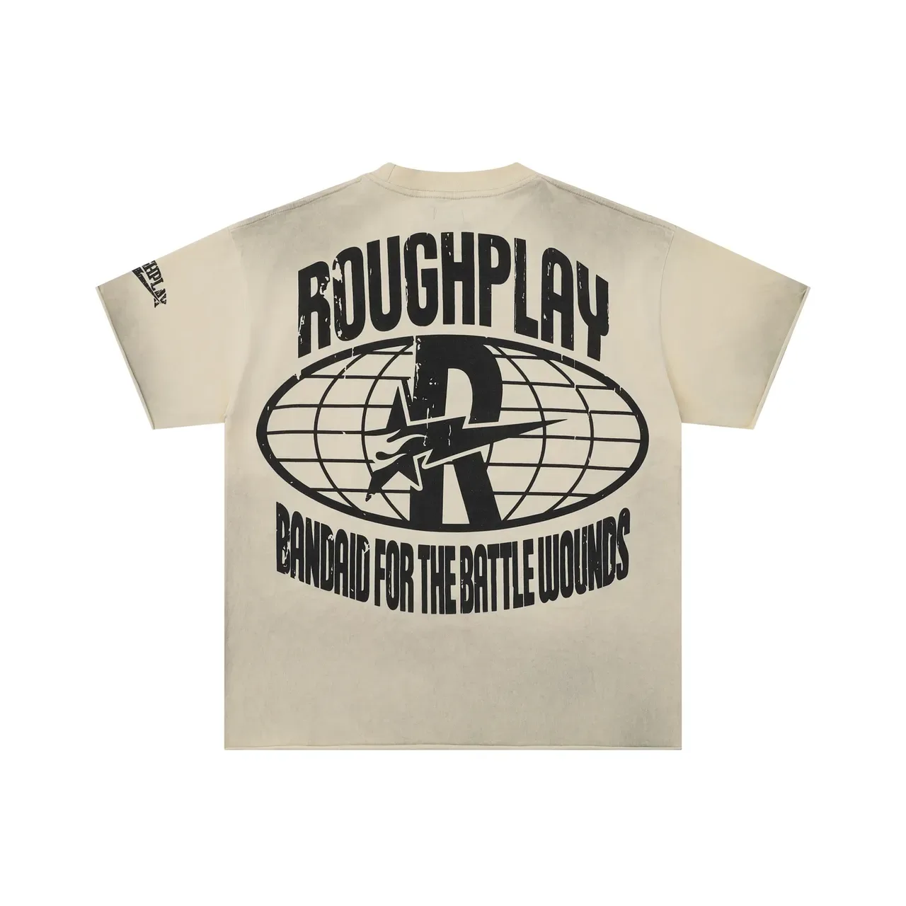 ROUGH Stay Young, Wild, and Free Graphic Oversized T-Shirt 6