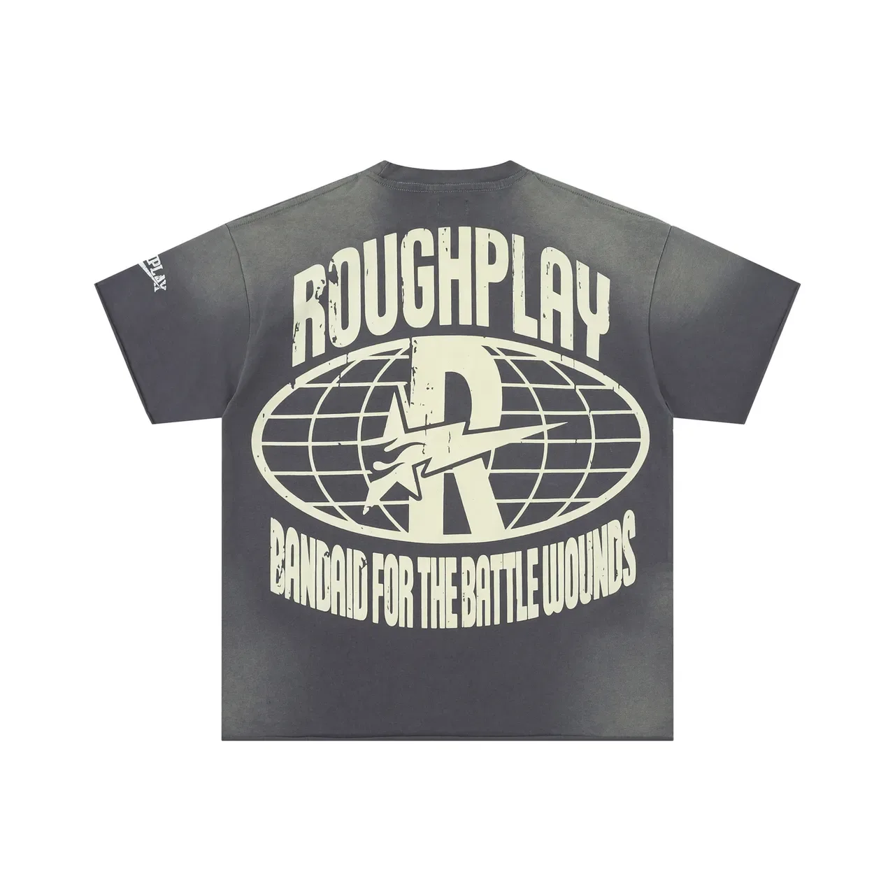 ROUGH Stay Young, Wild, and Free Graphic Oversized T-Shirt 8