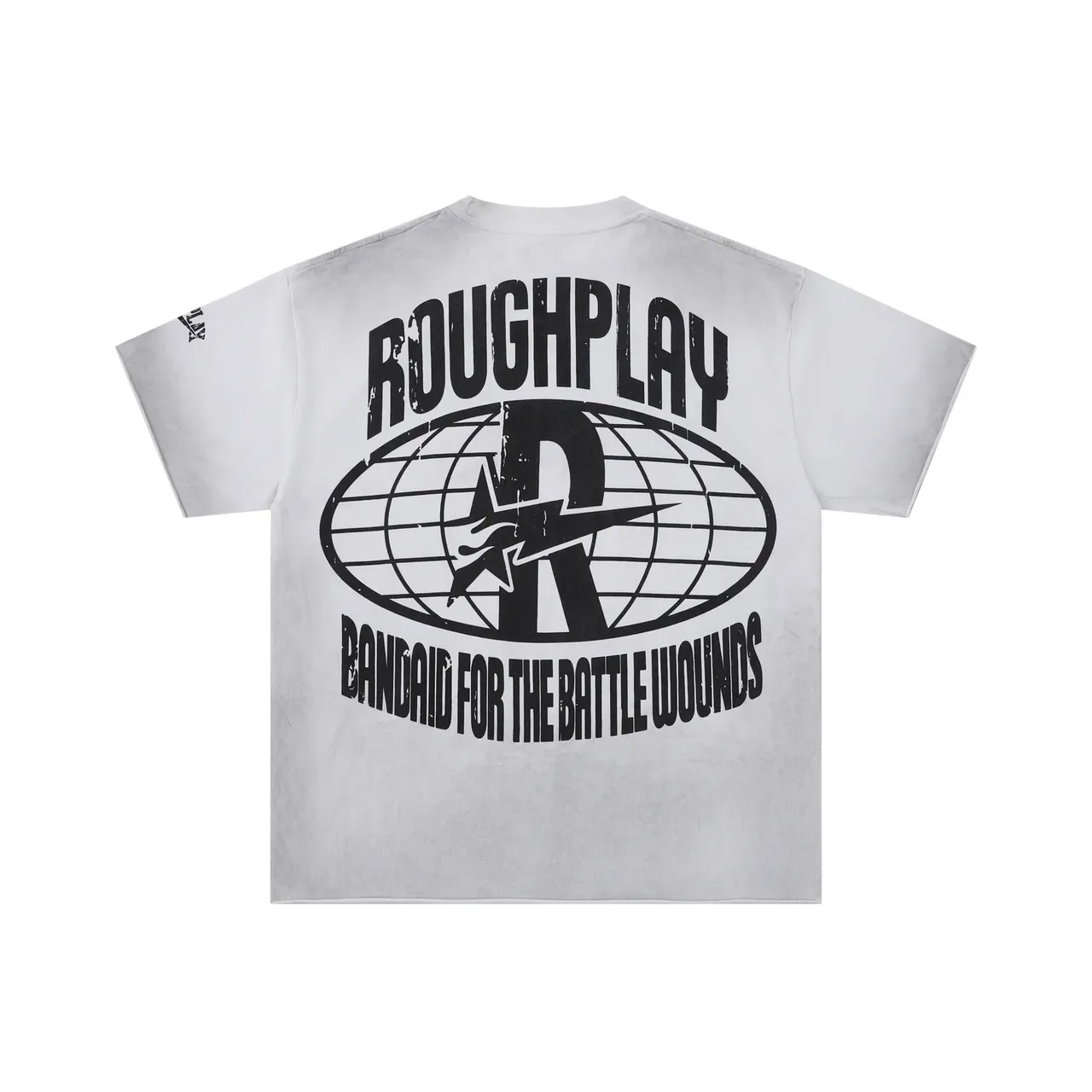 ROUGH Stay Young, Wild, and Free Graphic Oversized T-Shirt 10