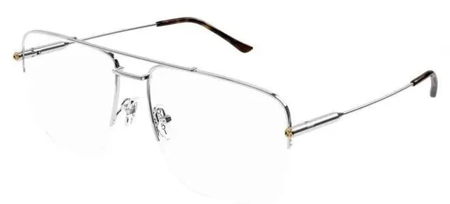 Thin Metal Frame Rectangular Clear Lens Optical Glasses 2