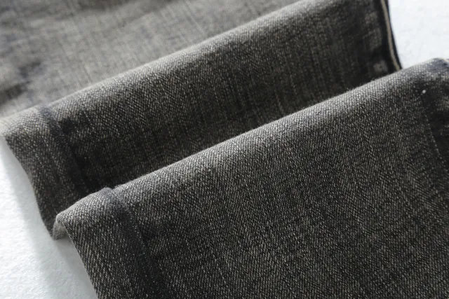 Washed Black Moto-Panelled Slim-Fit Jeans 11