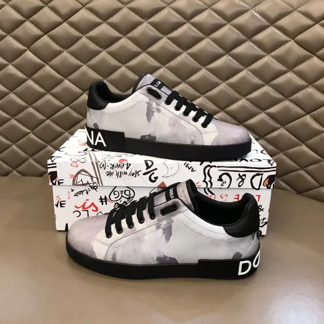 White and Gray Marble-Print Platform Lifestyle Sneaker 7