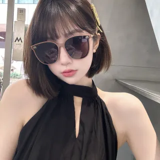 Gentle Monster Cat-Eye Rose-Gold Gradient Sunglasses