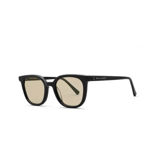 Gentle Monster Oversized Rectangular Black Amber Sunglasses 6