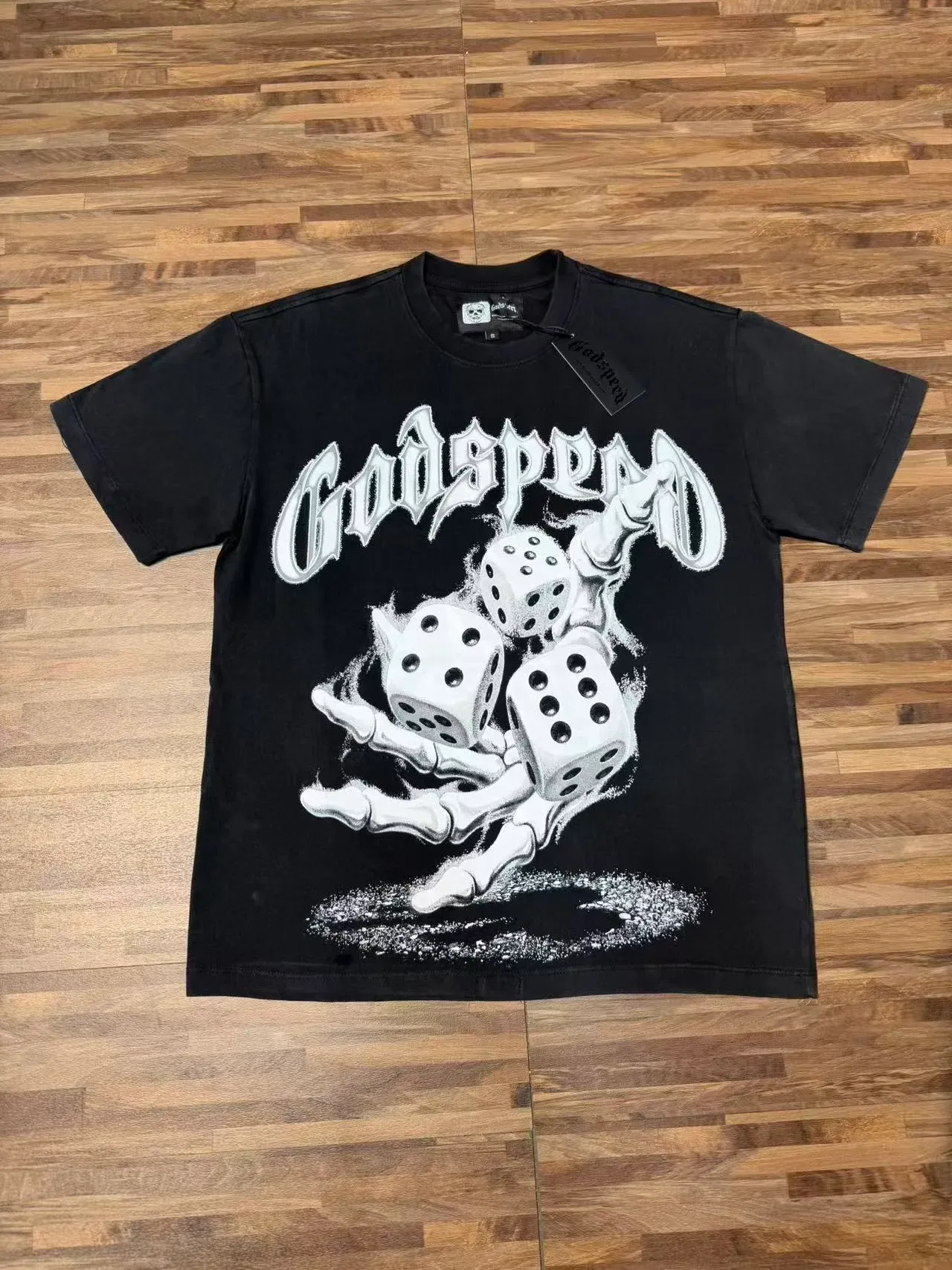 Godspeed Graphic Print Black T-Shirt 2