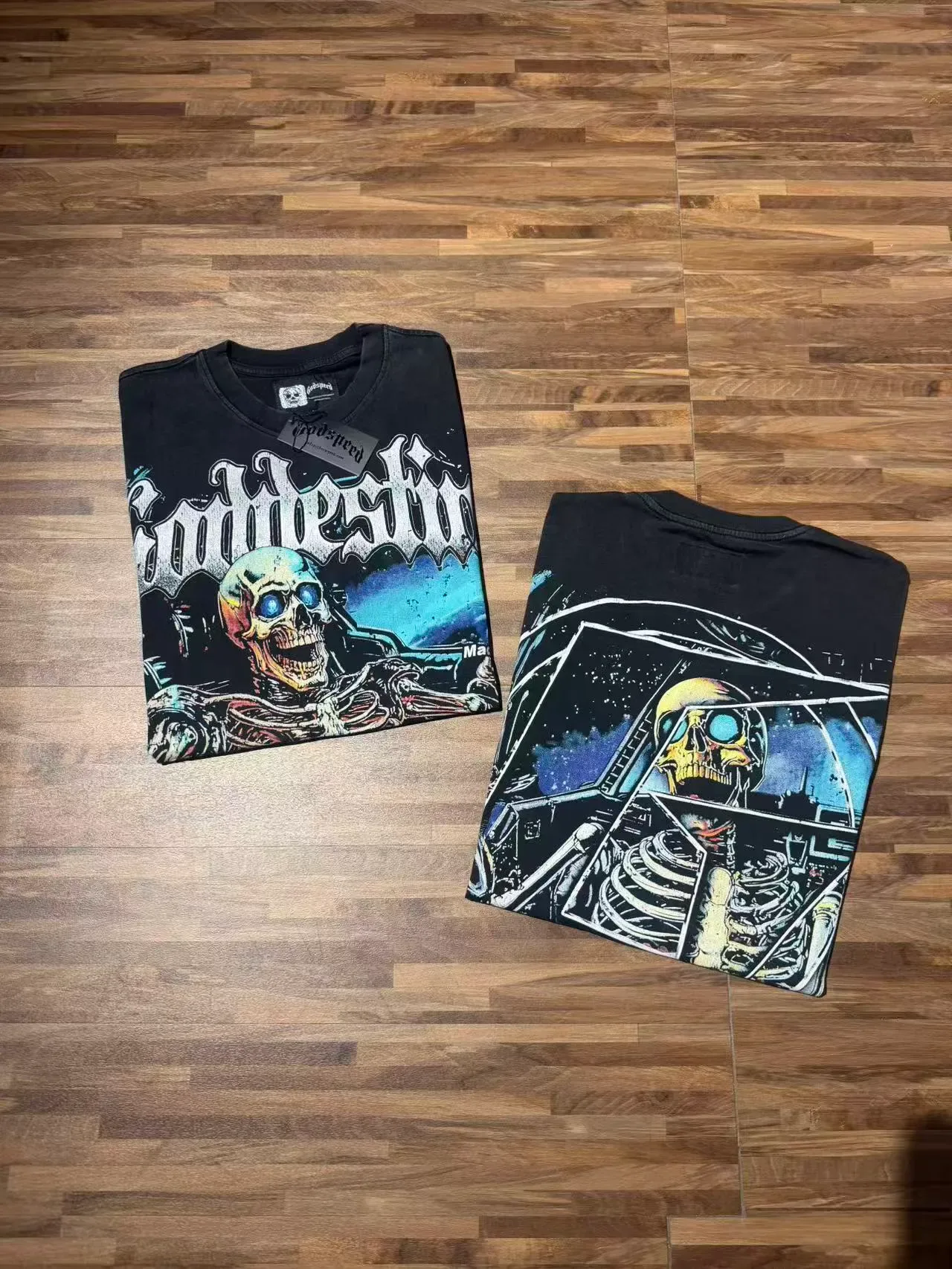 Godspeed Graphic Print Oversized T-Shirt 4