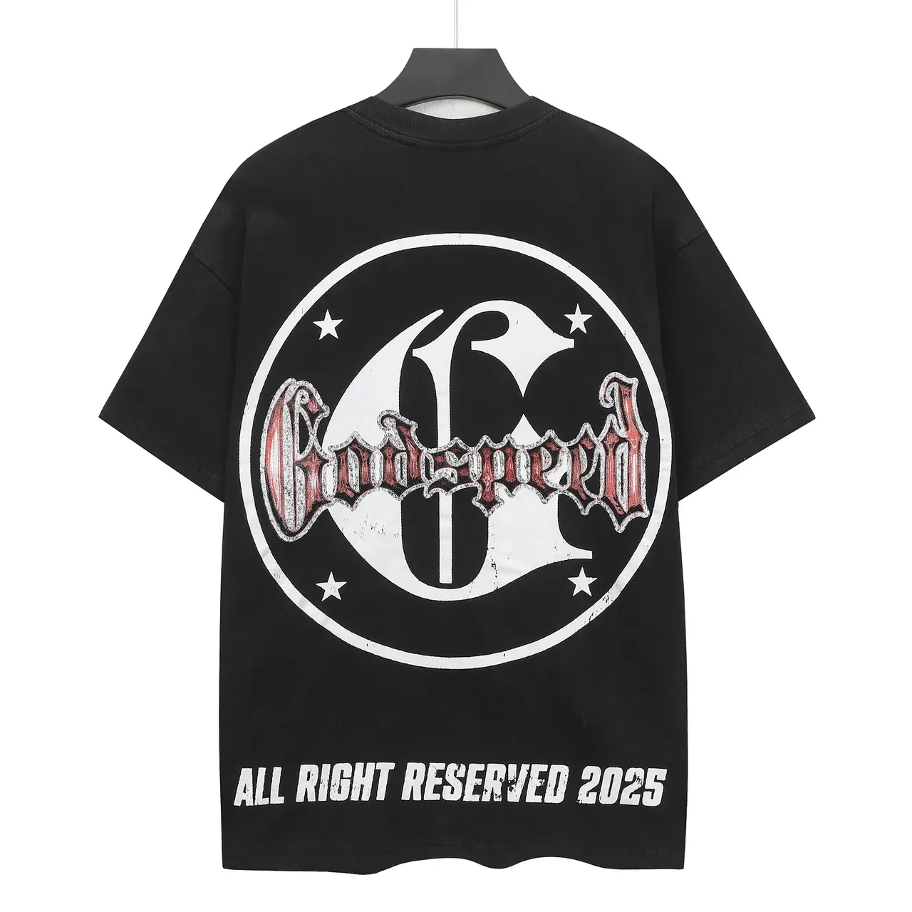 Godspeed Graphic Print Oversized T-Shirt 3