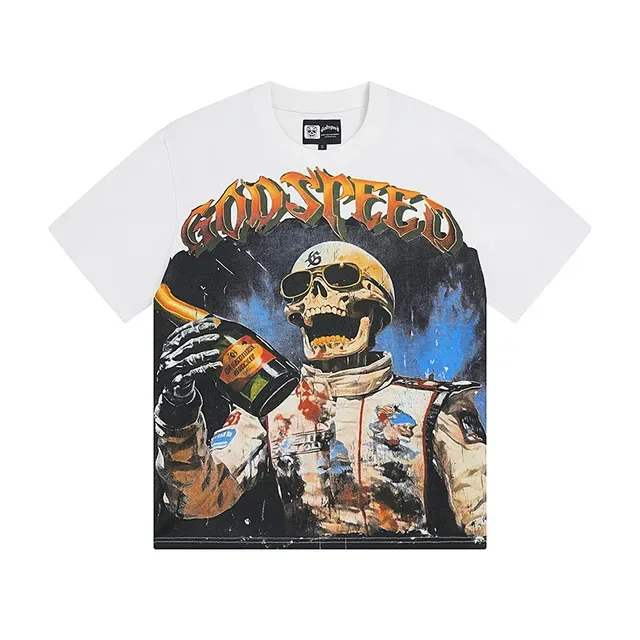 Godspeed Graphic Print Oversized T-Shirt 2