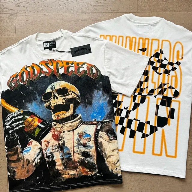 Godspeed Graphic Print Oversized T-Shirt 4
