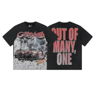 تيشيرت جرافيك Godspeed Out Of Many One