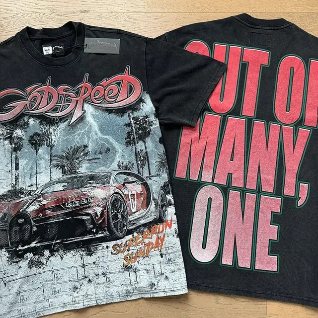Godspeed Out Of Many One Graphic T-Shirt 4