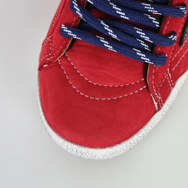 Golden Goose Super-Star Red Suede Star Logo Lifestyle Sneakers 5