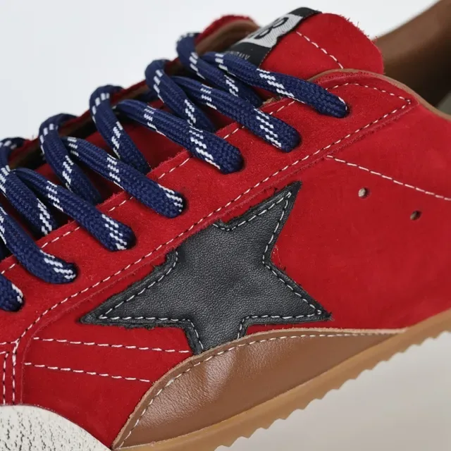 Golden Goose Super-Star Red Suede Star Logo Lifestyle Sneakers 6