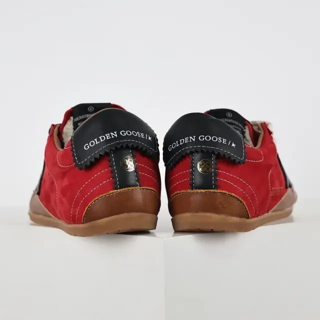 Golden Goose Super-Star Red Suede Star Logo Lifestyle Sneakers 8