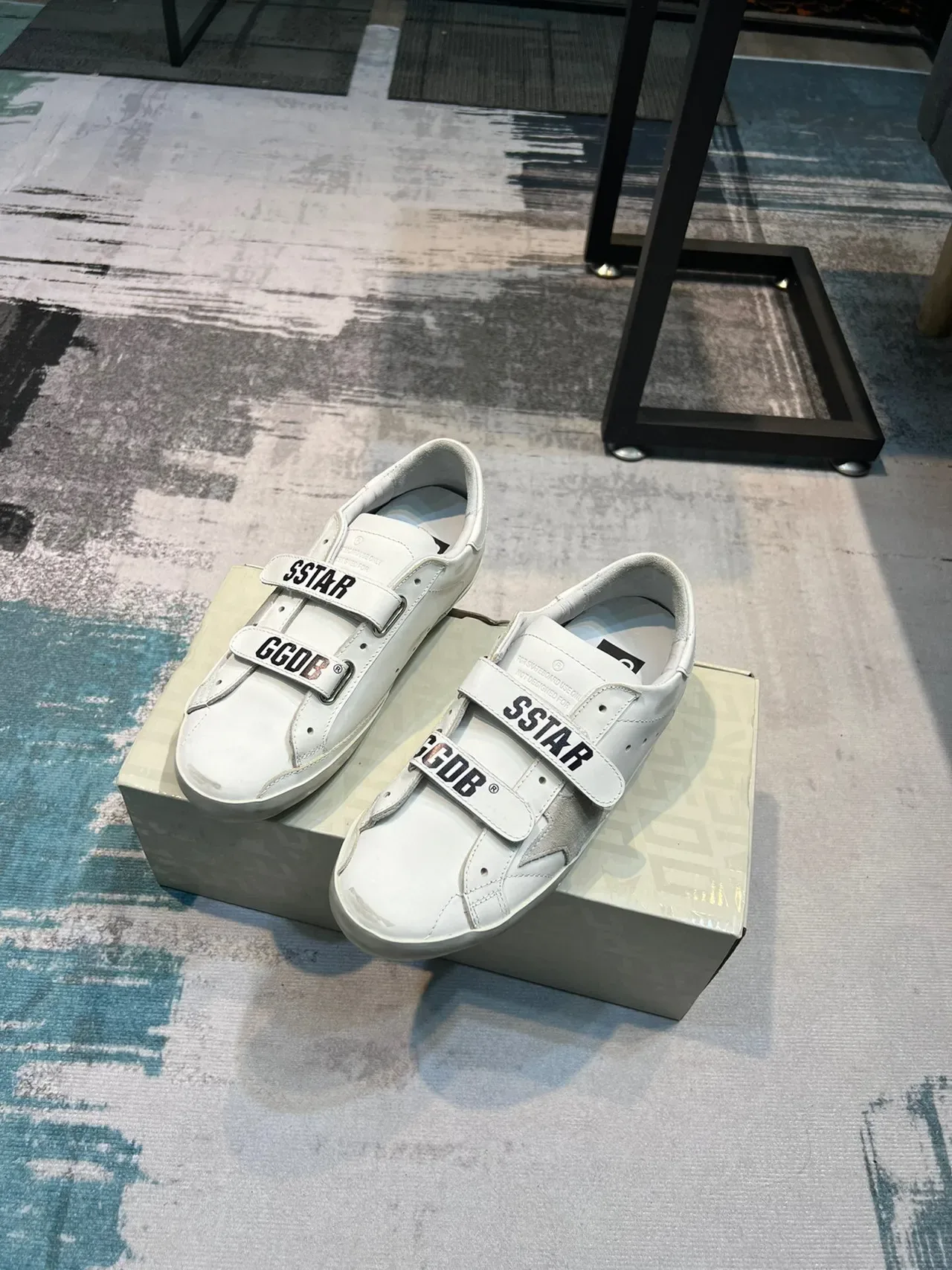 Golden Goose Super-Star White Leather Lifestyle Sneakers 4