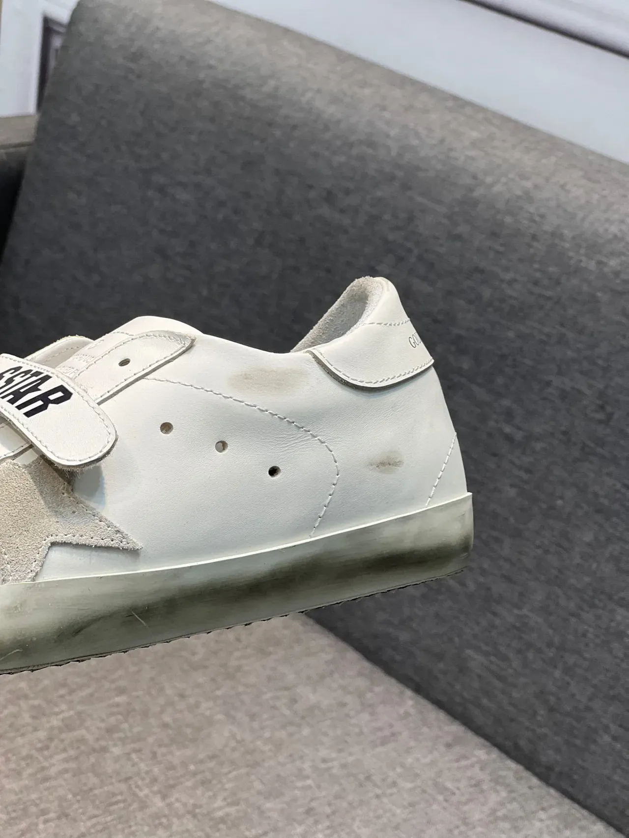 Golden Goose Super-Star White Leather Lifestyle Sneakers 8
