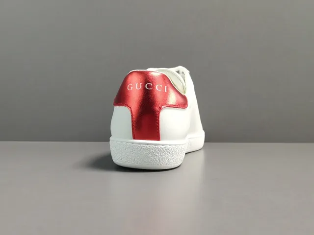 Gucci Ace New York Yankees White Black Red Lifestyle Sneakers 18
