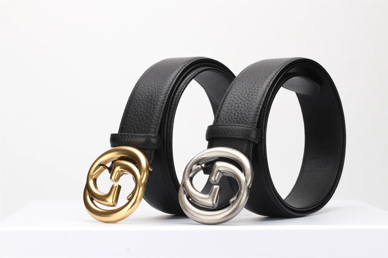 Gucci GG Marmont Black Pebbled Leather Belt 4