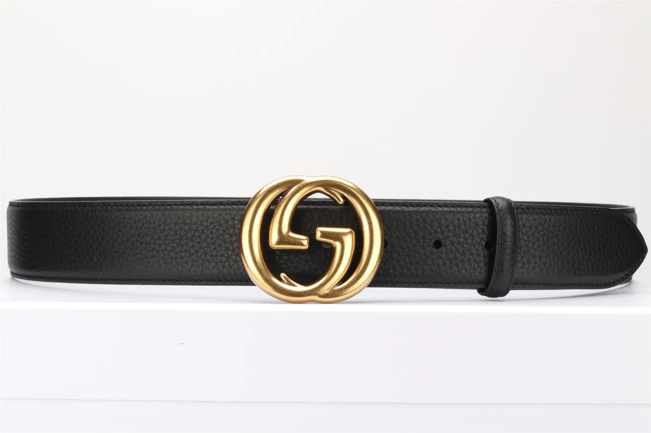Gucci GG Marmont Black Pebbled Leather Belt 13