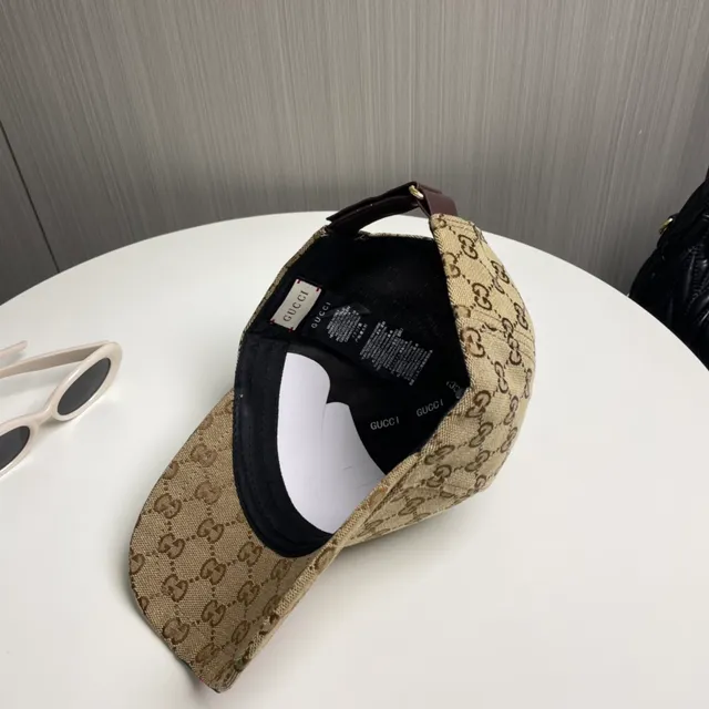 Gucci GG Supreme Monogram Web Stripe Baseball Cap 5