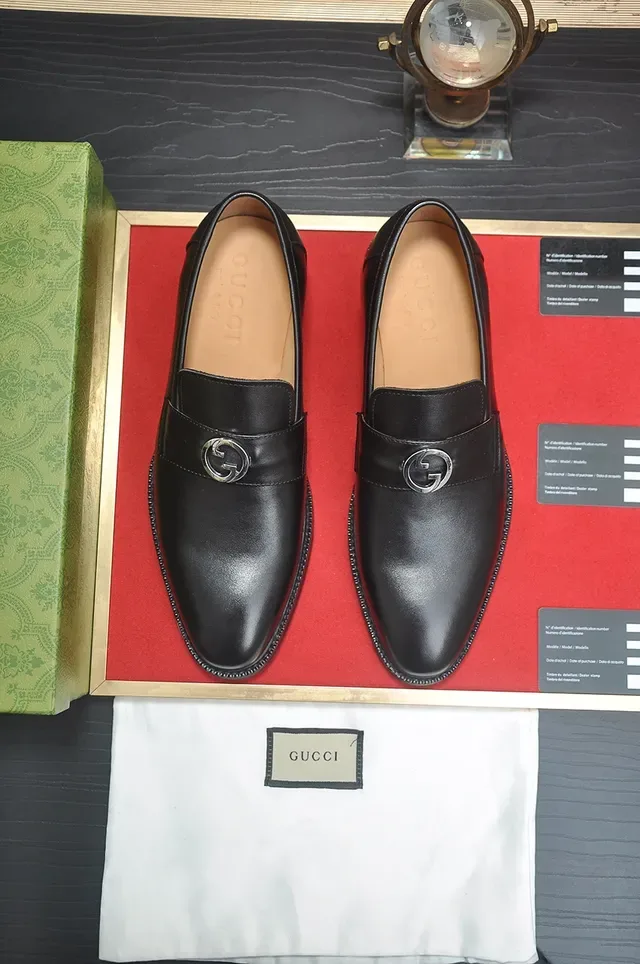 Gucci Horsebit 1955 Black Leather Horsebit Loafers 5