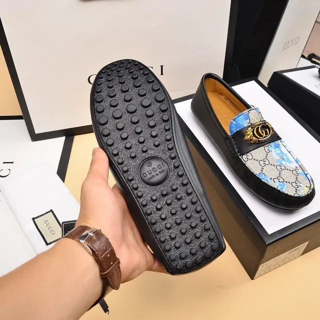 Gucci Horsebit 1955 Floral GG Canvas Loafers 4