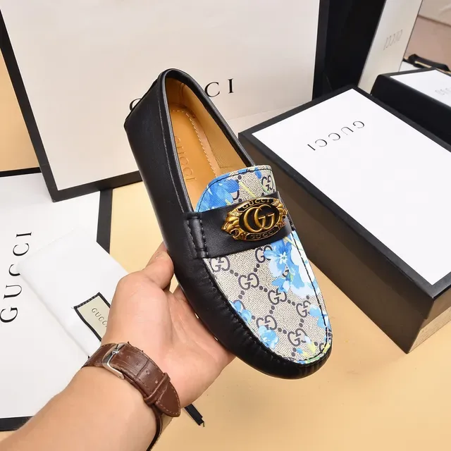 Gucci Horsebit 1955 Floral GG Canvas Loafers 6
