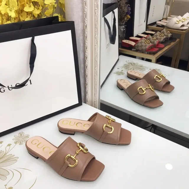 Gucci Horsebit 1955 Cuir Tan Horsebit Buckle Babouches 2